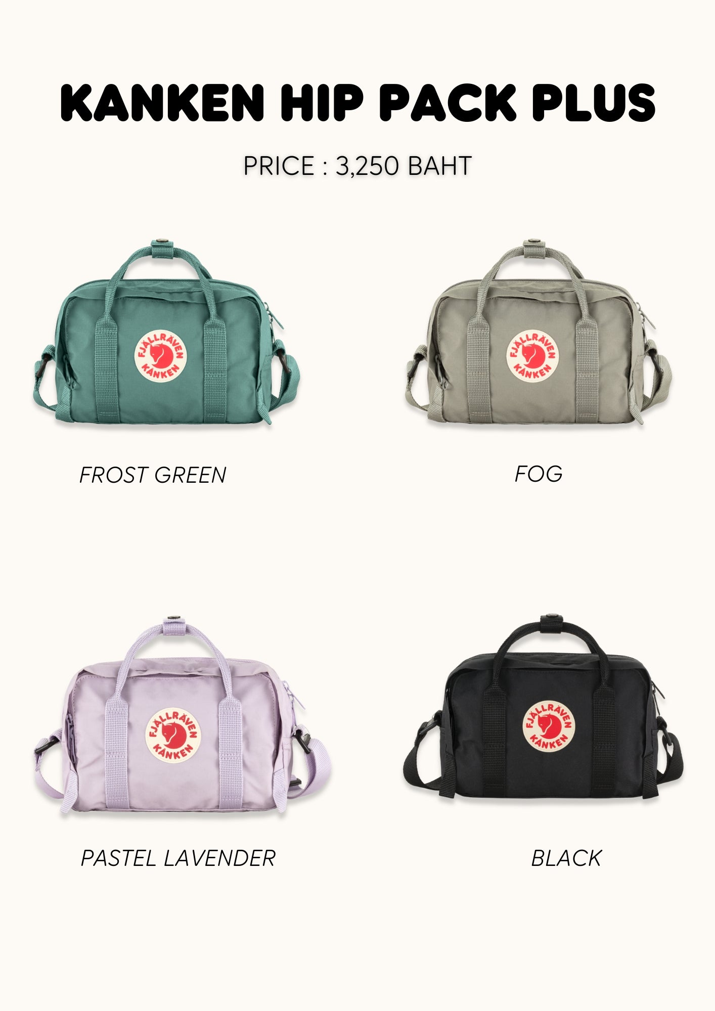 Kånken Hip Pack Plus I Fjallraven