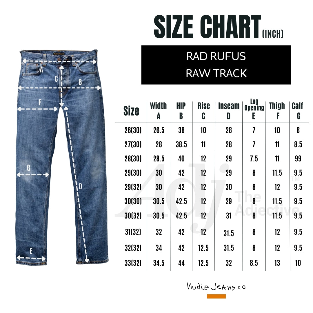 Rad Rufus-Raw Tracks | Nudie Jeans
