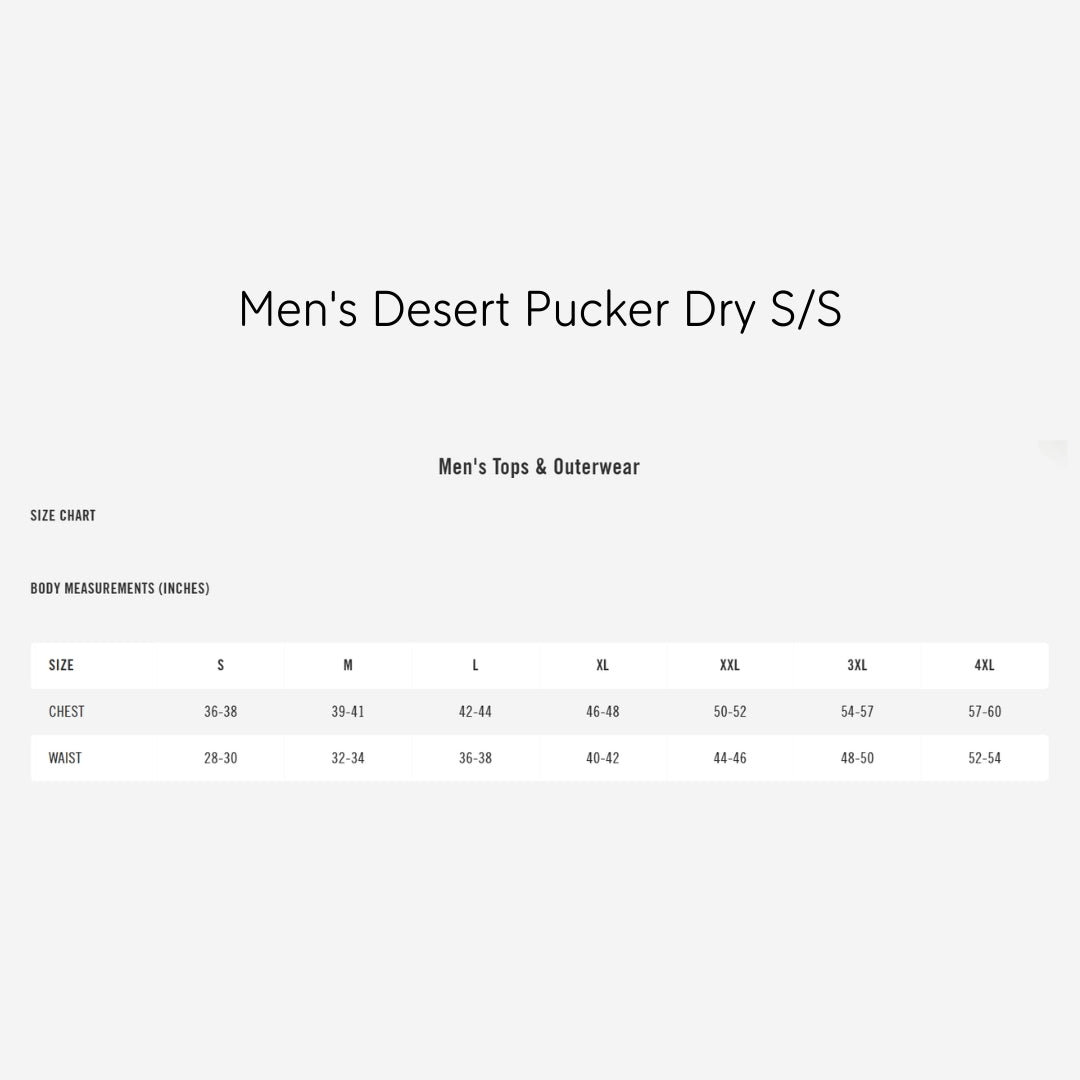 Men's Desert Pucker Dry S/S | Royal Robbins