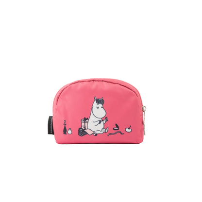 163143 Moomin Round Cosmetic Pouch | Outdoor Products