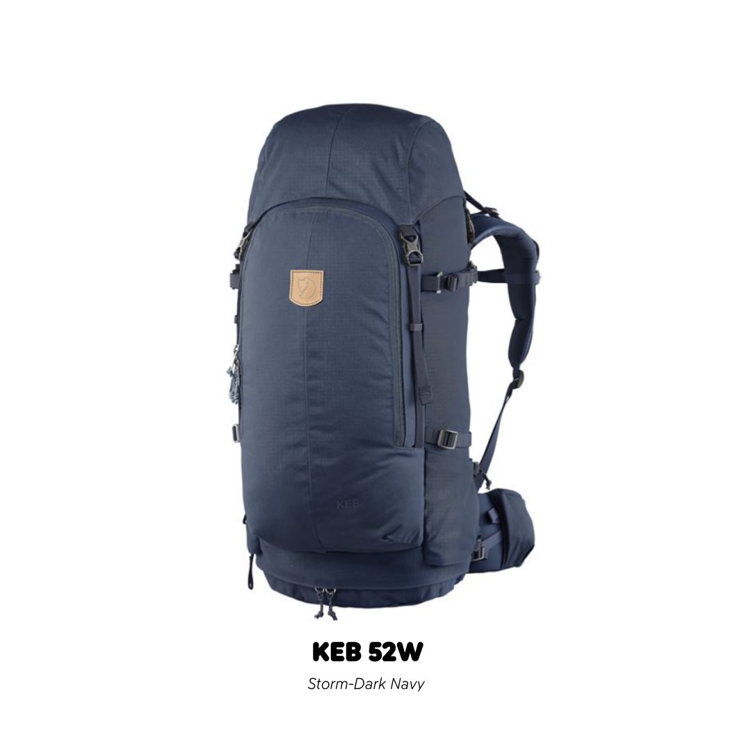 Fjallraven / Keb 52-52W / กระเป๋าเดินป่า ฉบับมือโปร ขนาด 52 ลิตร กระเป่าเป้แบคแพค กระเป๋าเป้เดินทาง เป้สำหรับเดินป่า