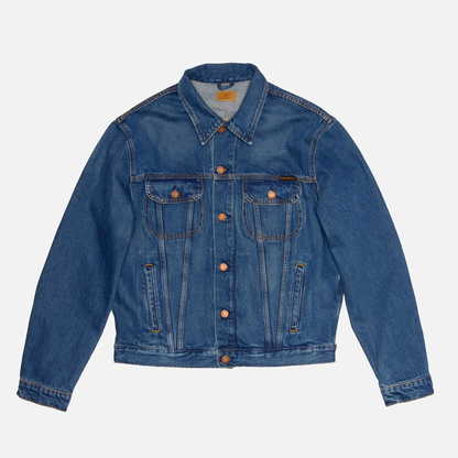 Danny Greasy Denim Jacket | Nudie Jeans