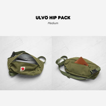 Fjallraven/ Ulvö Hip Pack Medium / กระเป๋าคาดอก-คาดเอว กระเป๋ากันน้ำ