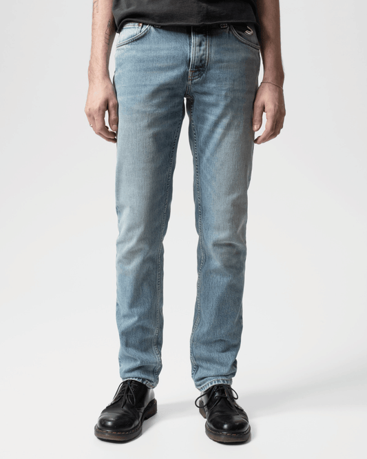 Solid Ollie-Cloud Blue | Nudie Jeans
