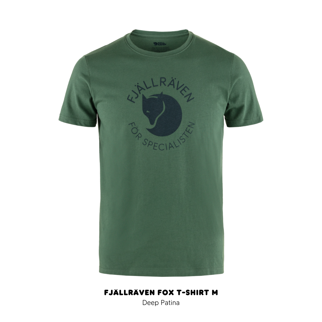 Fjallraven Fox T-shirt M / เสื้อยืด เสื้อลายจิ้งจอก แบรนด์สวีเดน