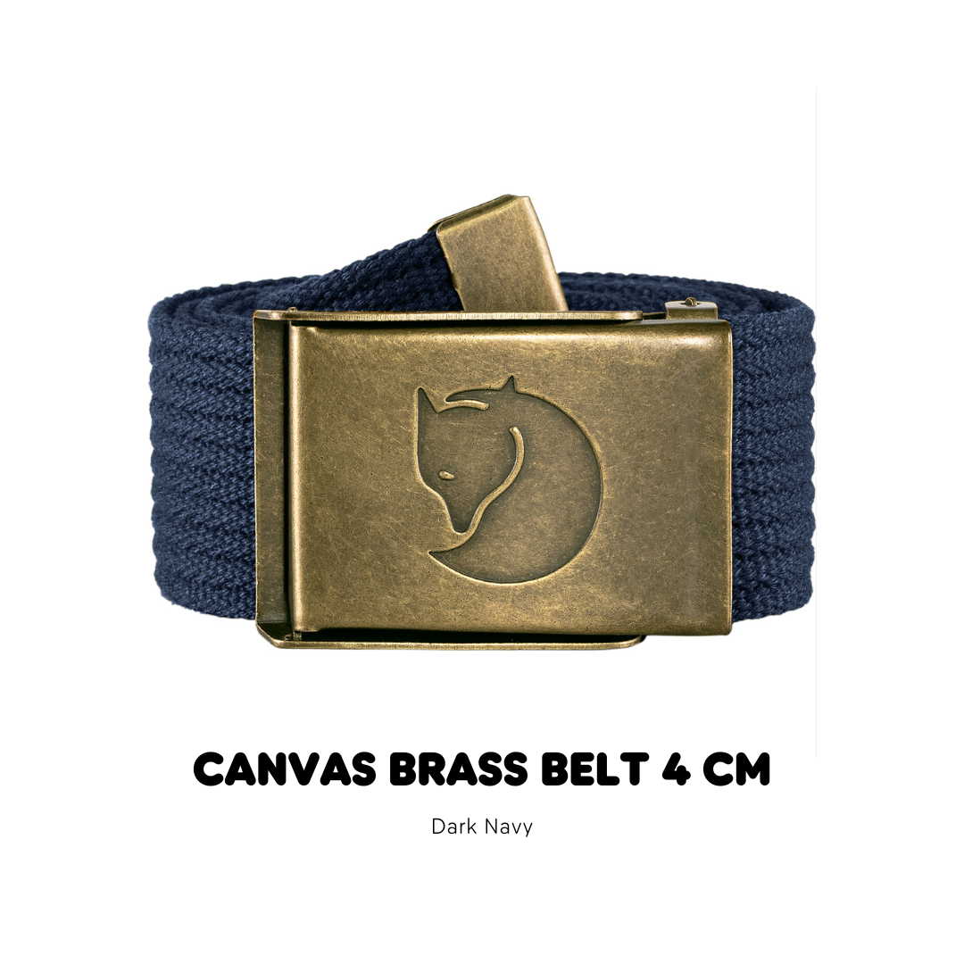 Canvas Brass Belt I Fjallraven