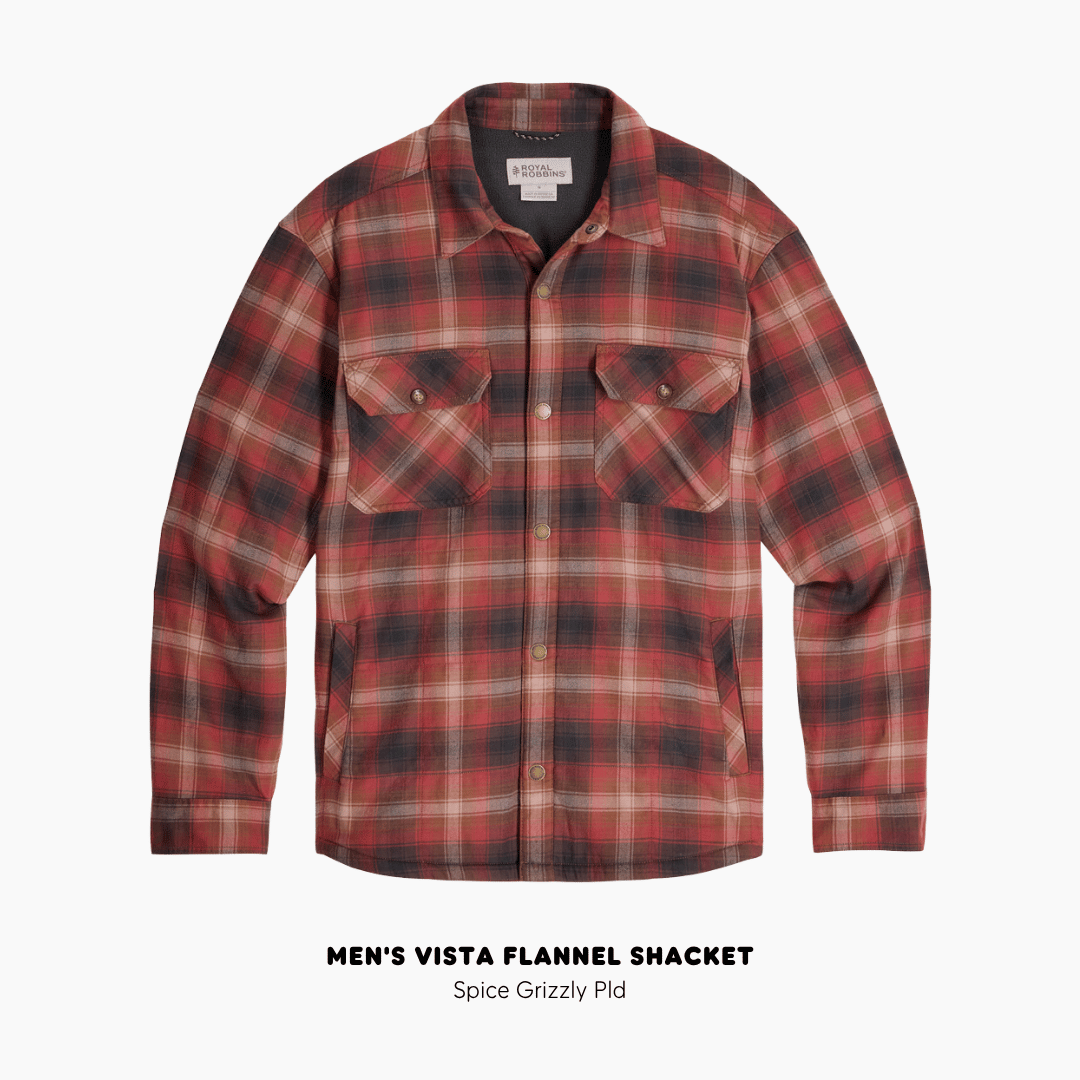 Men's Vista Flannel Shacket | Royal Robbins