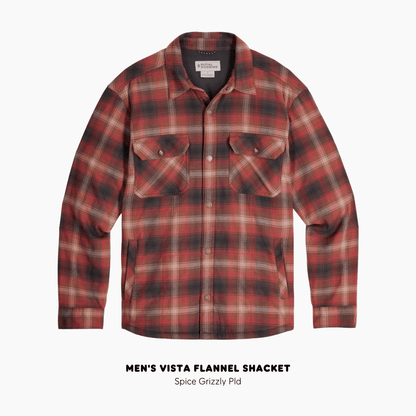 Men's Vista Flannel Shacket | Royal Robbins