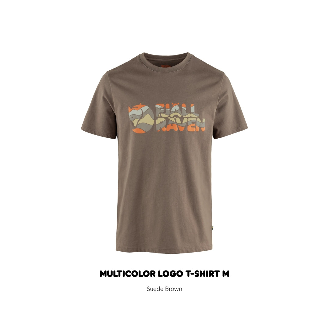 เสื้อยืดสกรีนโลโก้หลากสี M I Fjallraven