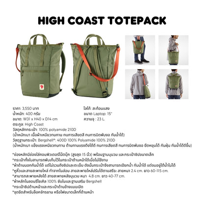 High Coast Totepack | Fjällräven