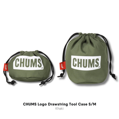 CHUMS Logo Drawstring Tool Case | CHUMS