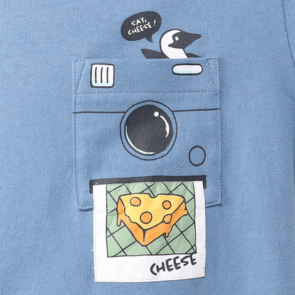 Instant Camera Pocket Brushed Long Sleeve T-Shirt I CHUMS