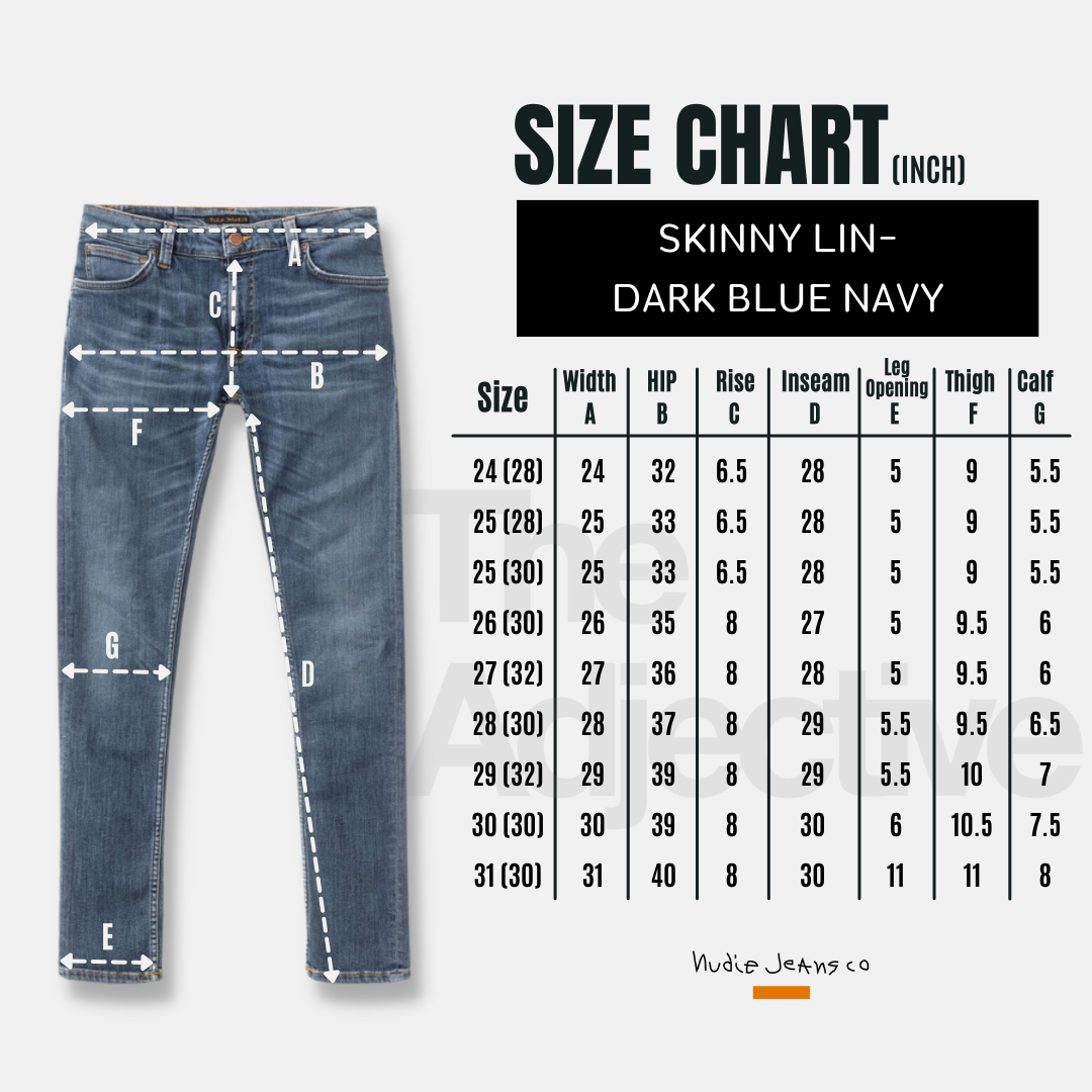 Skinny Lin-Dark Blue Navy | Nudie Jeans