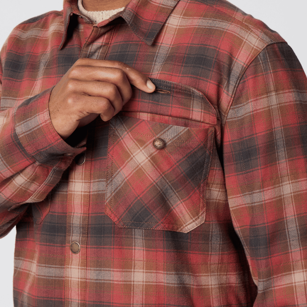 Men's Vista Flannel Shacket | Royal Robbins