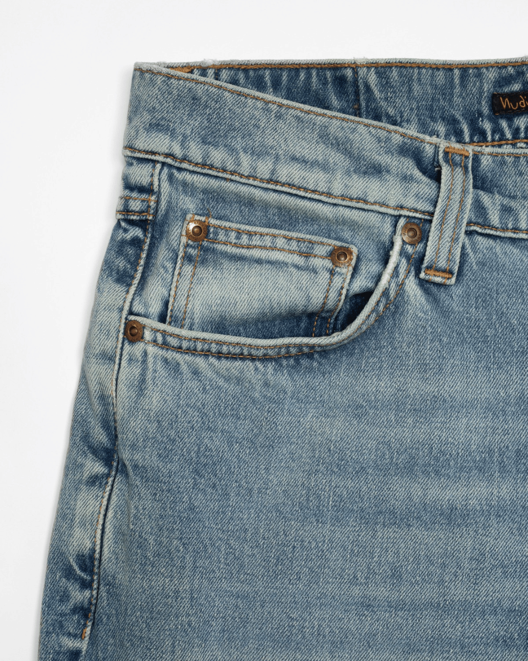 Solid Ollie-Cloud Blue | Nudie Jeans