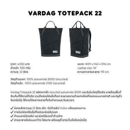 Vardag Totepack 22 | Fjallraven