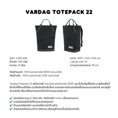 Vardag Totepack 22 | Fjallraven