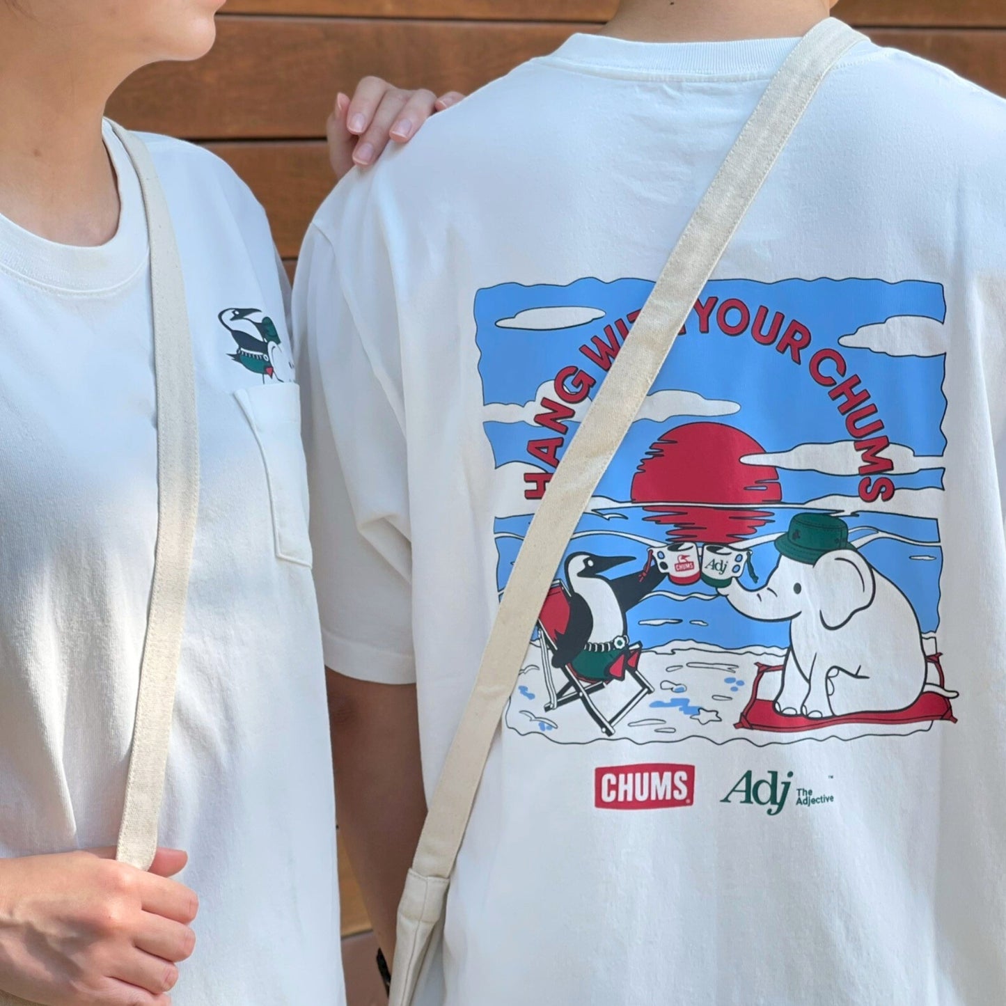 CHUMS x Adj Pocket T-Shirt