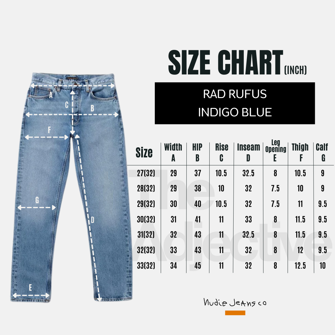 Rad Rufus-Indigo Blue | Nudie Jeans