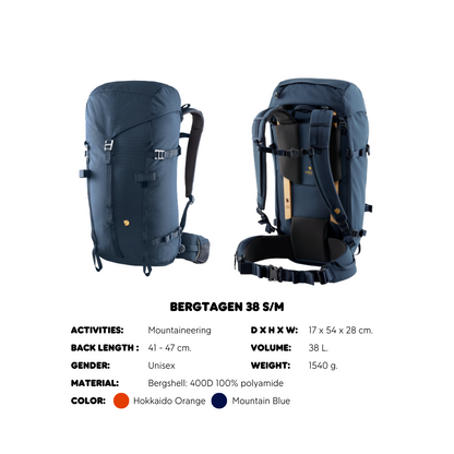 Bergtagen 38 S/M I Fjallraven