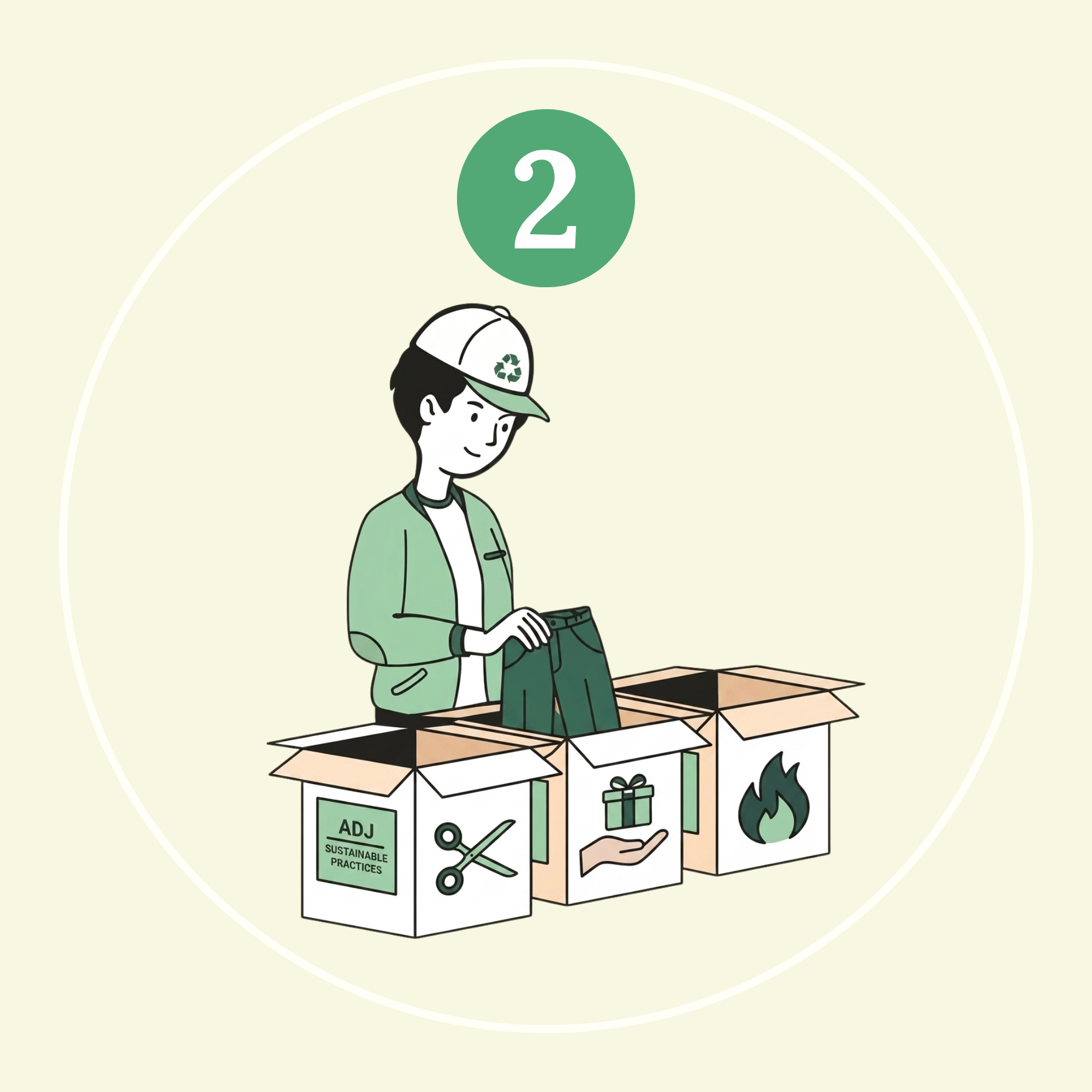 ADJ_Give_Green_Trading_program_reduce fashion waste_sustainable lifestyle