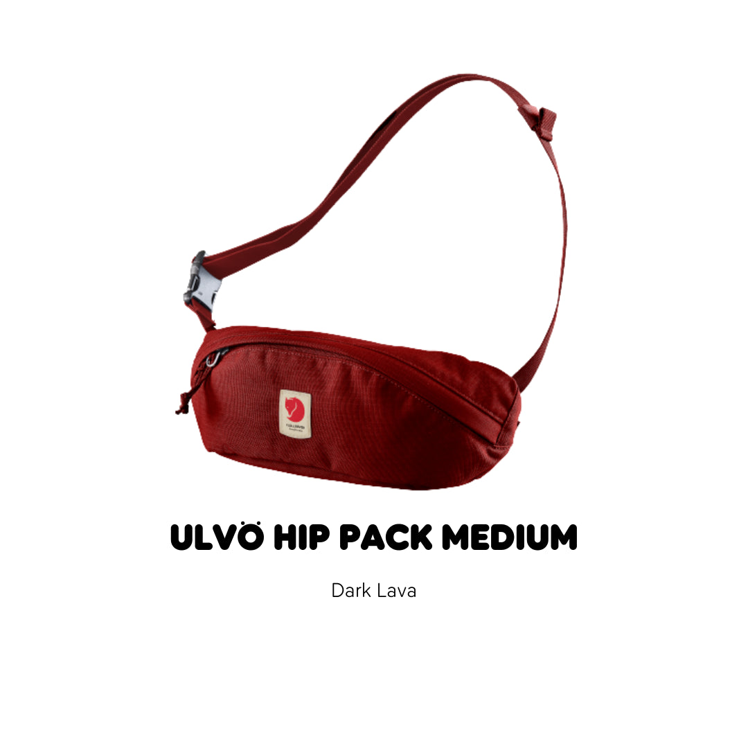 Fjallraven/ Ulvö Hip Pack Medium / กระเป๋าคาดอก-คาดเอว กระเป๋ากันน้ำ