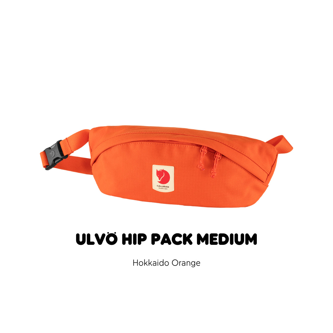 Fjallraven/ Ulvö Hip Pack Medium / กระเป๋าคาดอก-คาดเอว กระเป๋ากันน้ำ