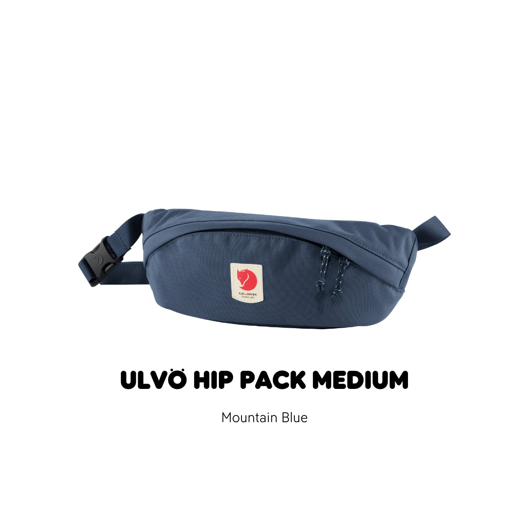 Fjallraven/ Ulvö Hip Pack Medium / กระเป๋าคาดอก-คาดเอว กระเป๋ากันน้ำ