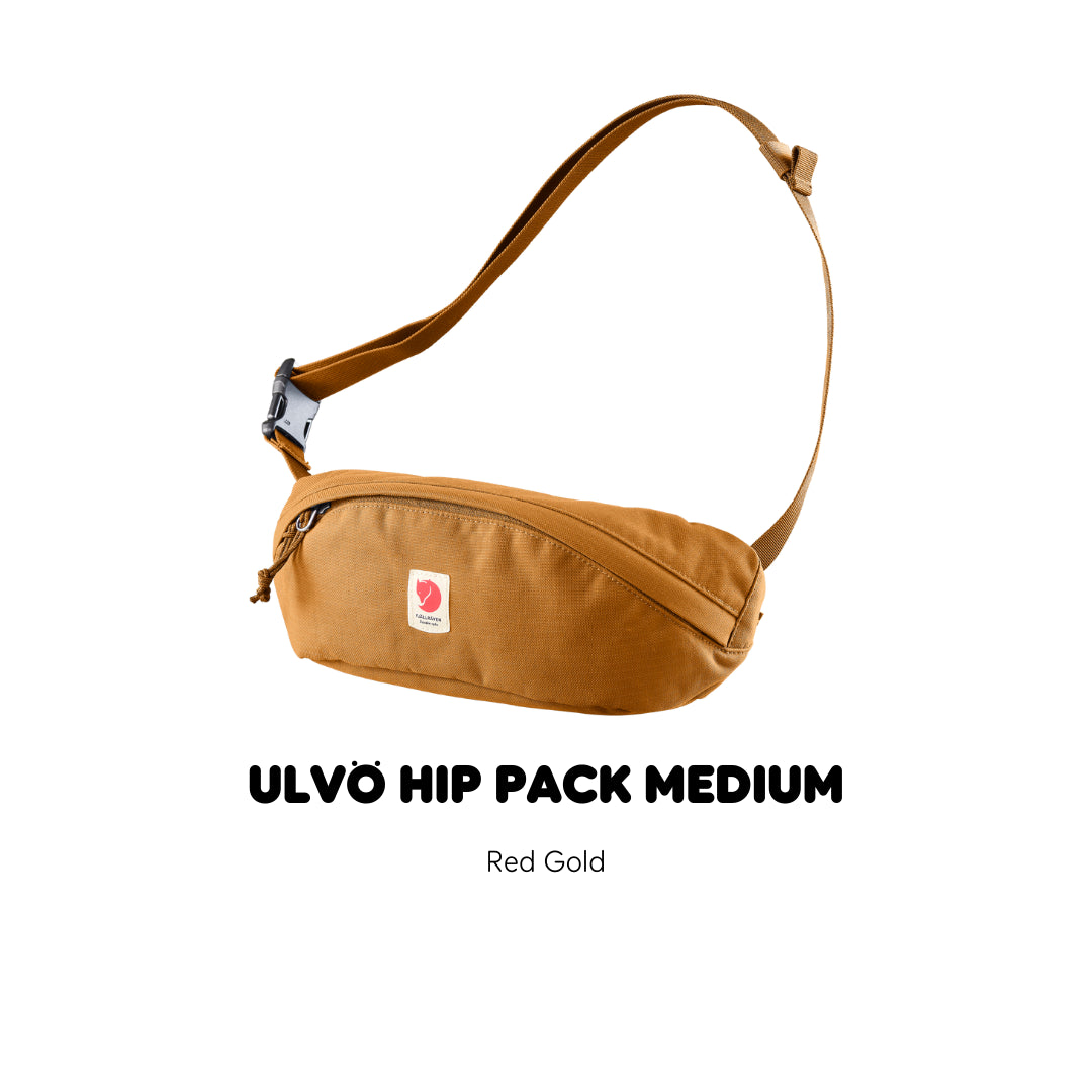 Fjallraven/ Ulvö Hip Pack Medium / กระเป๋าคาดอก-คาดเอว กระเป๋ากันน้ำ