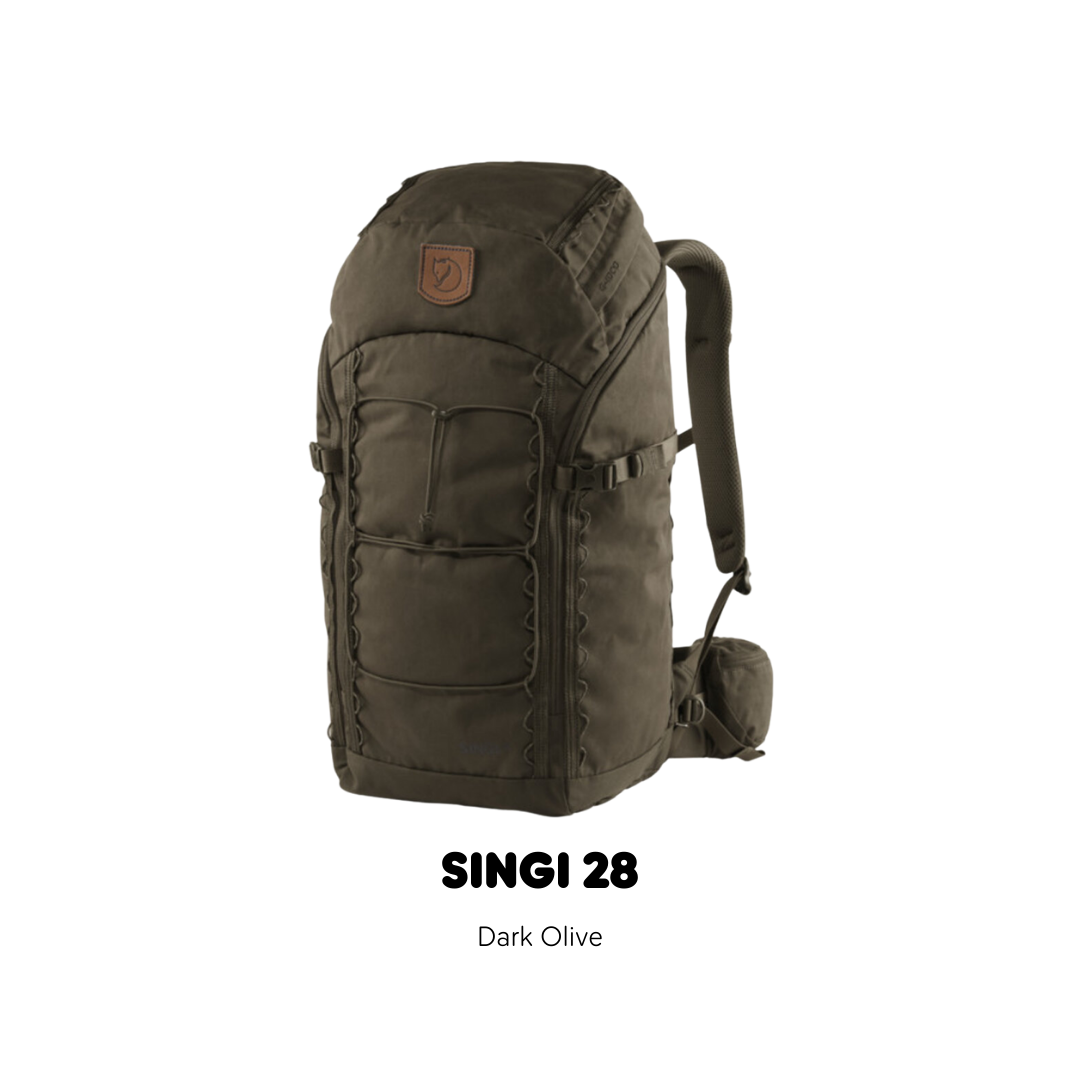 Fjallraven/ Singi 28 /กระเป๋าเดินป่าฉบับมือโปร ขนาด 28 ลิตร กระเป่าเป้แบคแพค กระเป๋าเป้เดินทาง กระเป๋าเป้สำหรับเดินป่า