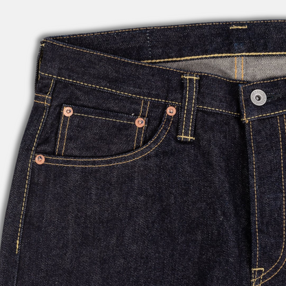 14oz Selvedge Denim Slim Straight Cut Jeans (666s-14oz) | Iron Heart