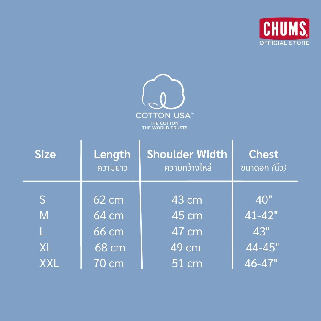 เสื้อยืดแขนยาว Instant Camera Pocket Brushed | CHUMS