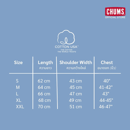 เสื้อยืดแขนยาว Instant Camera Pocket Brushed | CHUMS