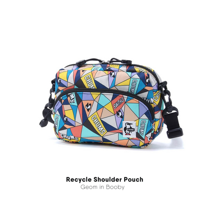 CHUMS Recycle Shoulder Pouch / กระเป๋าสะพายข้าง crossbody shoulder bag ผ้าโพลีเอสเตอร์ รีไซเคิล ชัมส์