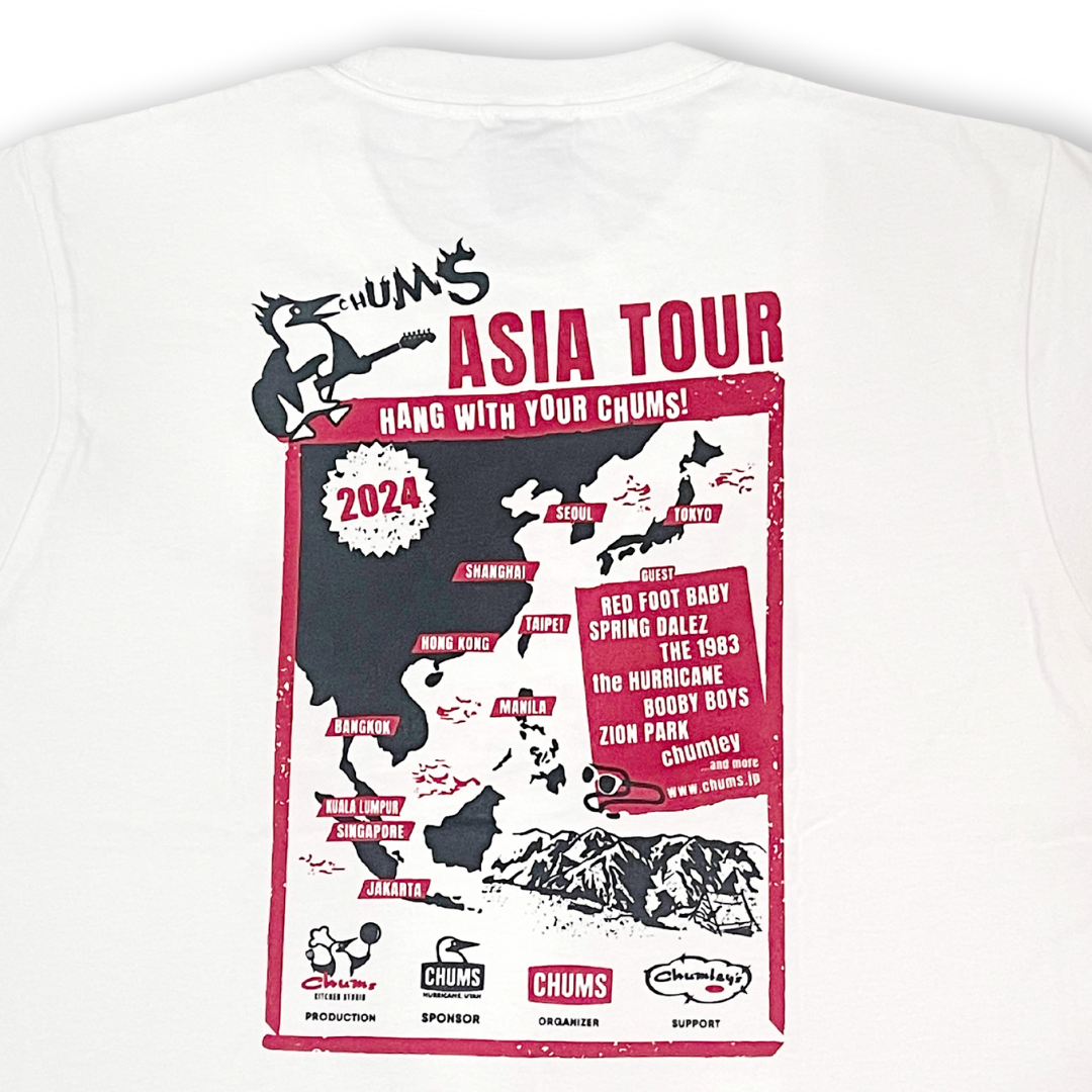 CHUMS Asia Tour T-Shirt | CHUMS