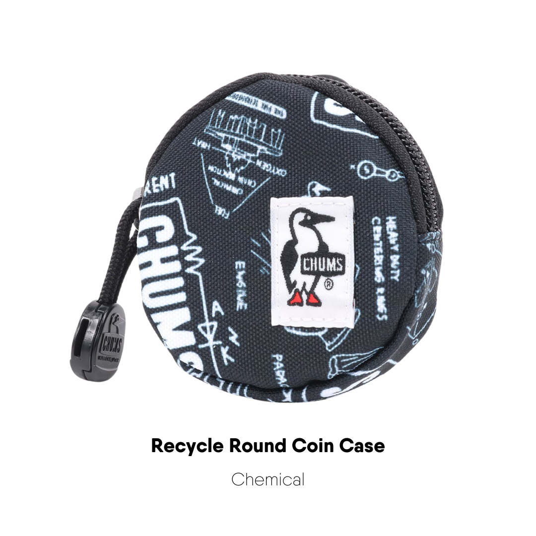 Recycle Round Coin Case l CHUMS