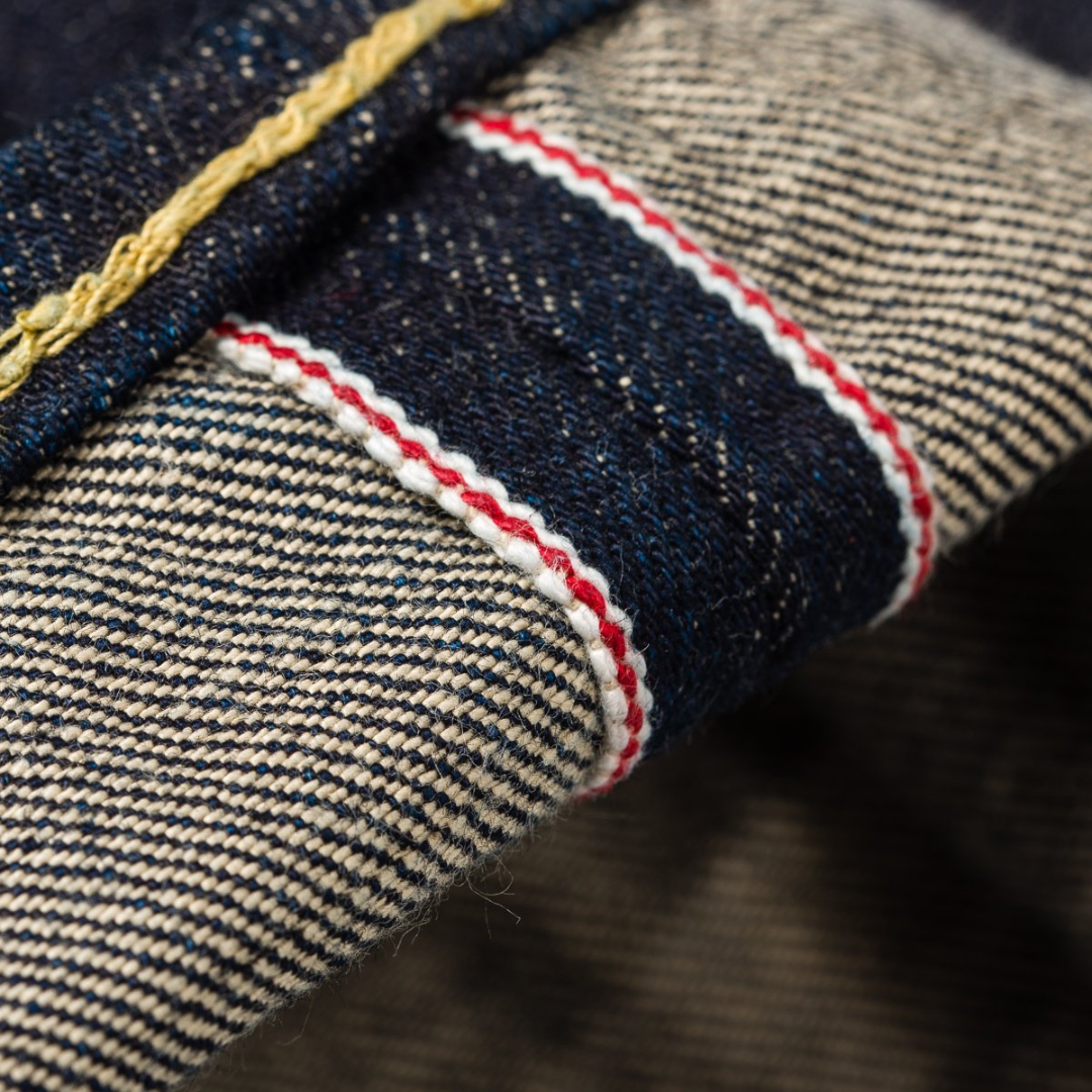 17oz Selvedge Denim Straight Cut Jeans-Natural Indigo (634N) | Iron Heart