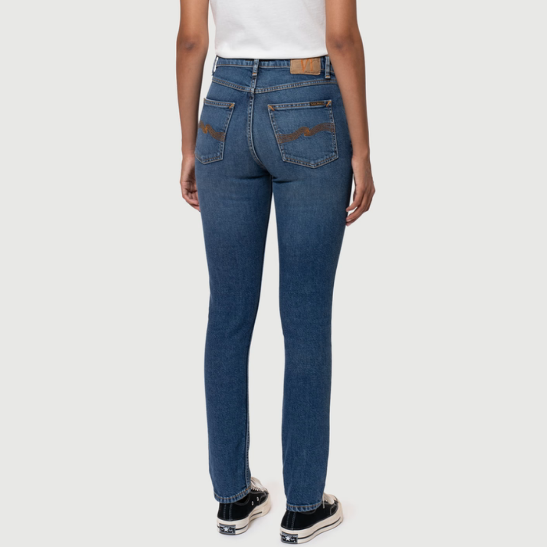 Mellow Mae-Blue Mud I Nudie Jeans