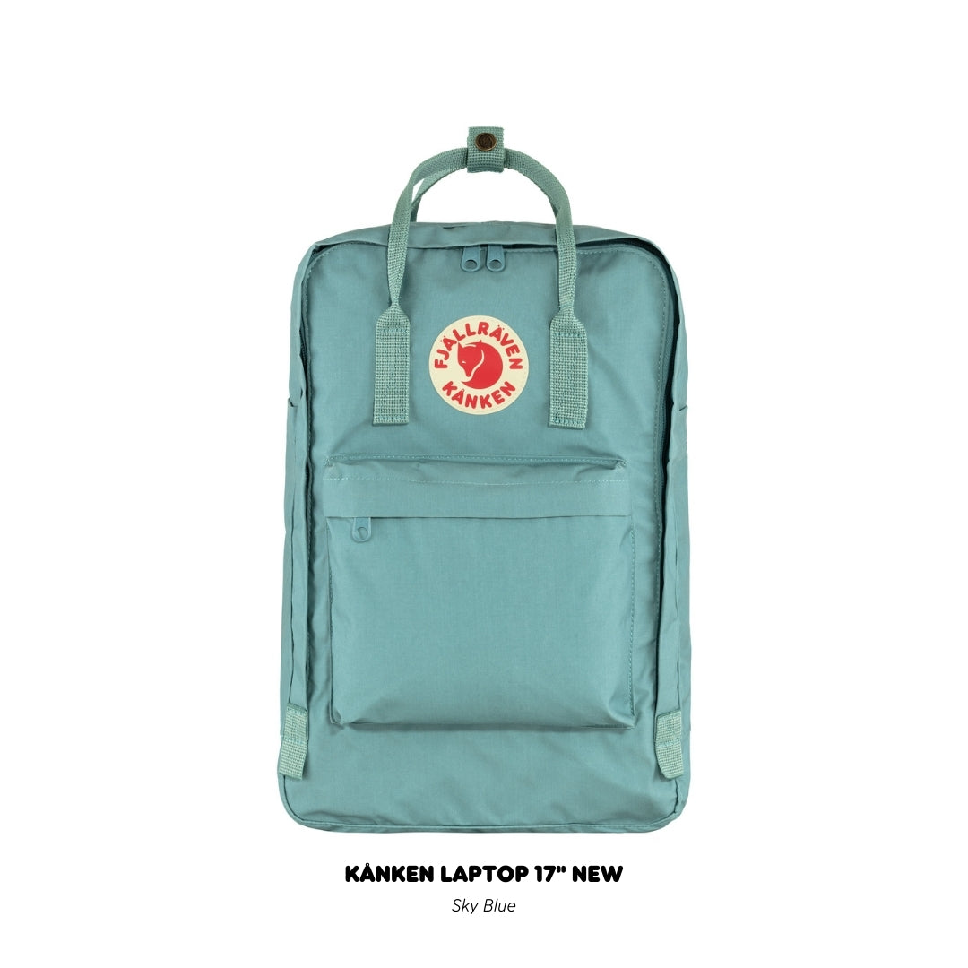 fjällräven kanken laptop 17 frost green Fjällräven Kånken Laptop 17 Inch Laptop Bag, Back Friendly – The-Adjective