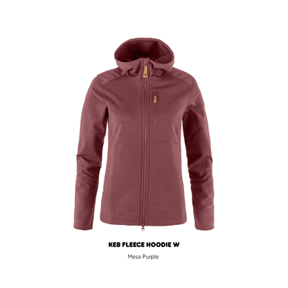 Keb Fleece Hoodie W | Fjällräven