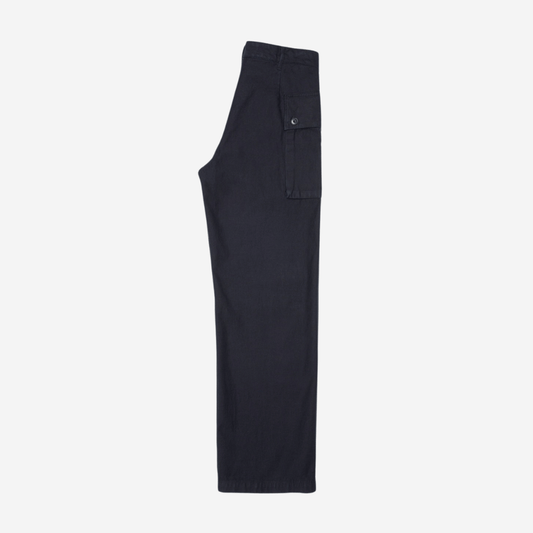 Loud Larry Pants - Black Sateen | Nudie Jeans