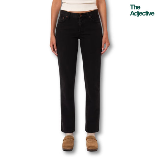 Shady Sadie-Aged Black | Nudie Jeans