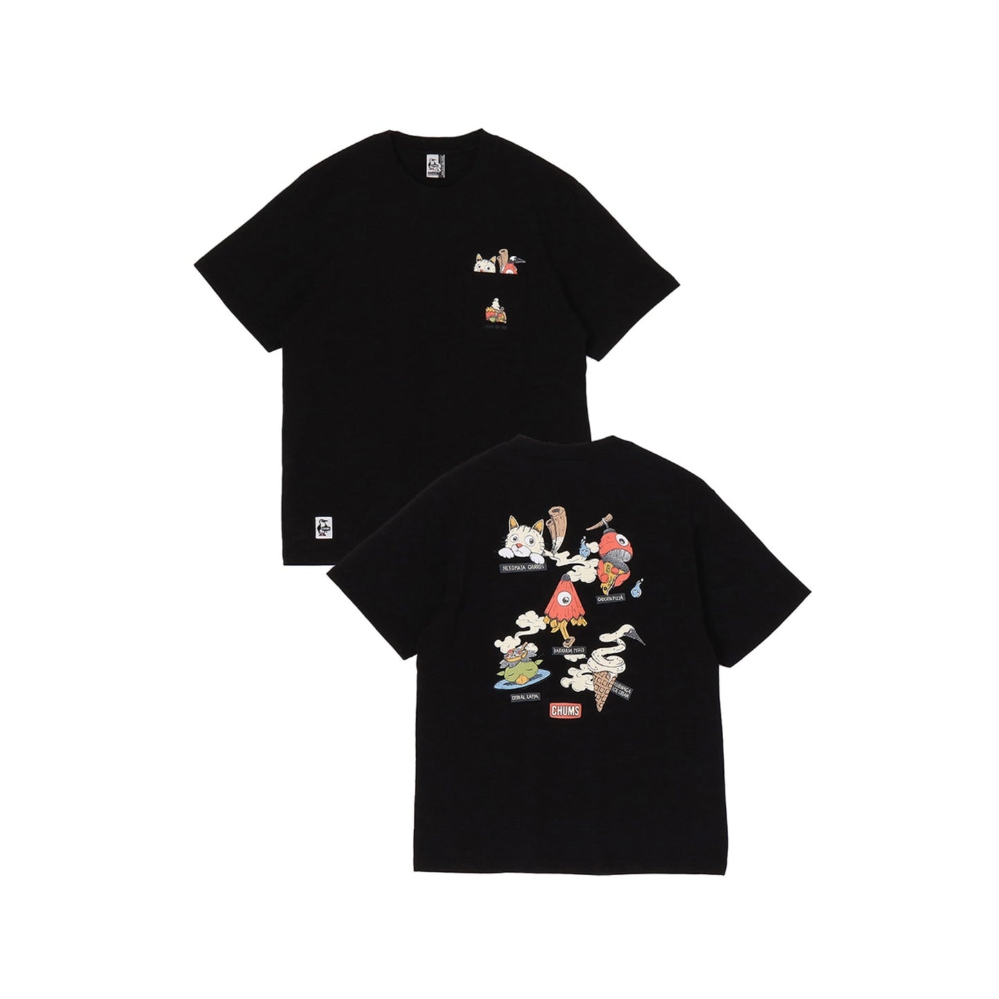 Anti-Bug Hood Yokai Pocket T-Shirt I CHUMS