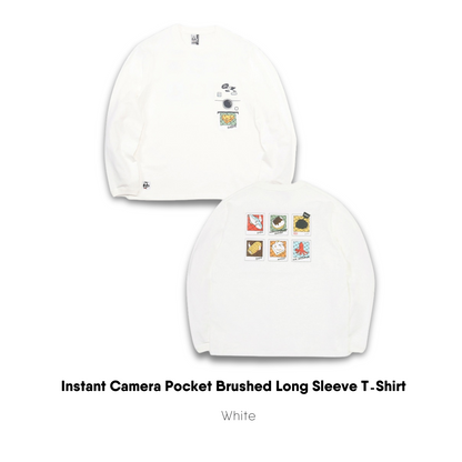 Instant Camera Pocket Brushed Long Sleeve T-Shirt I CHUMS