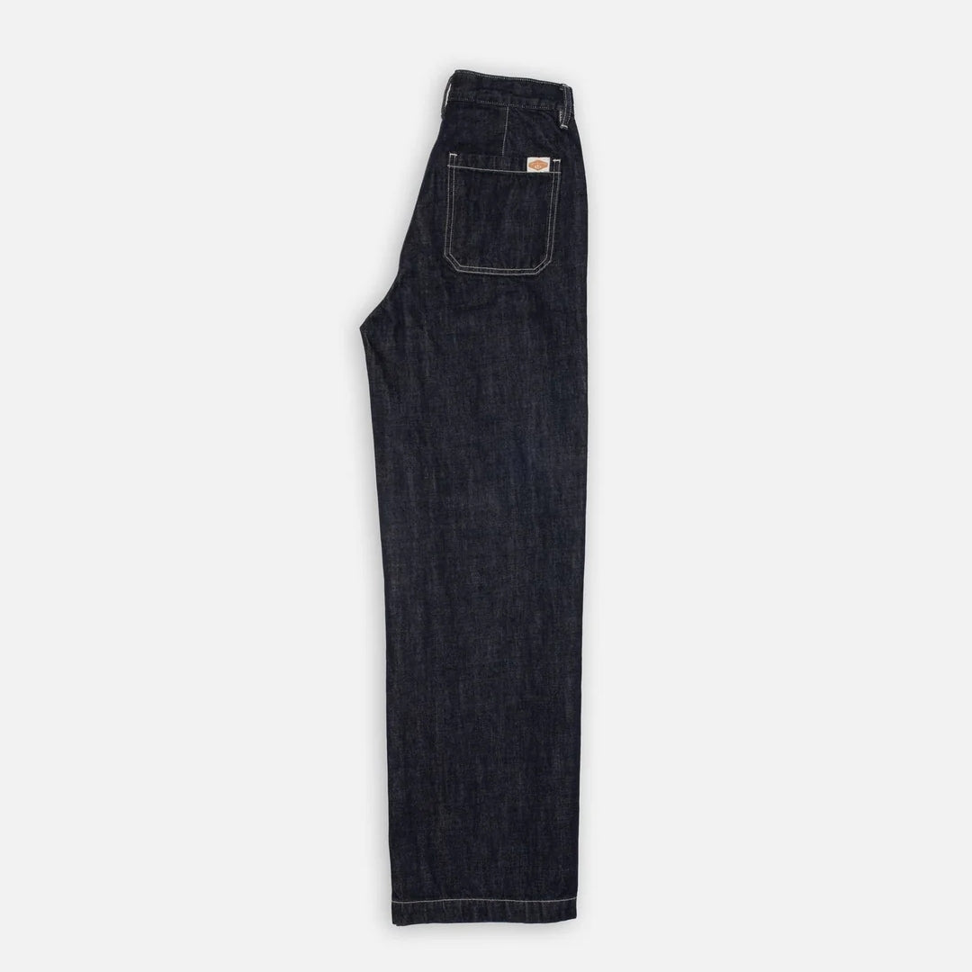 กางเกงยีนส์เดนิม Wendy Double Knee - สียีนส์เข้ม | Nudie Jeans