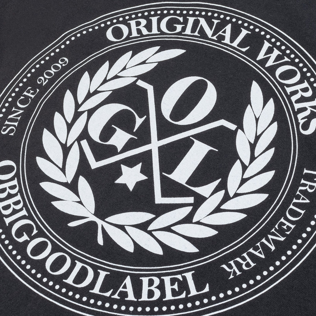 OGL 6.2oz Ringspun T-shirt 'OGL Logo' - Charcoal | Iron Heart