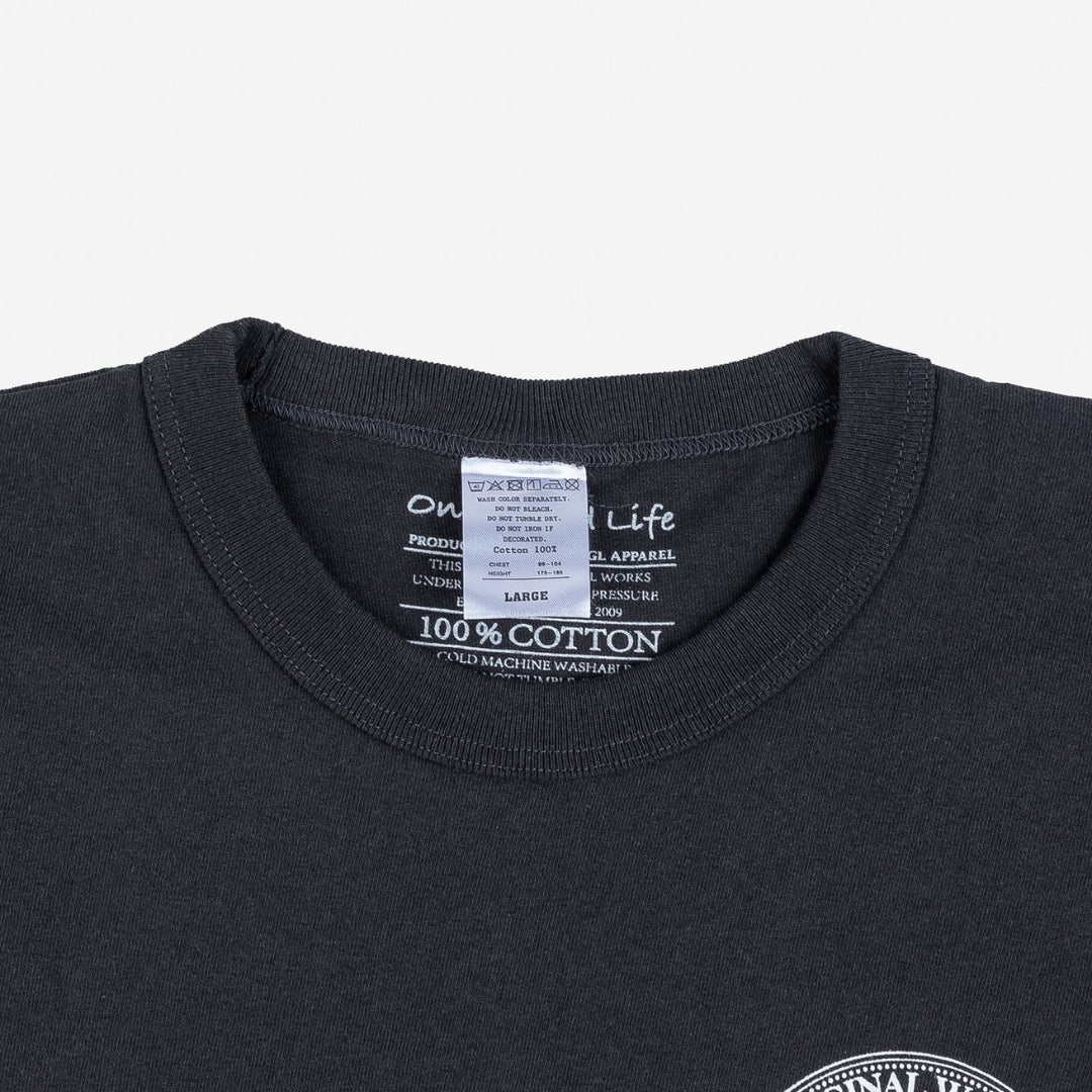OGL 6.2oz Ringspun T-shirt 'OGL Logo' - Charcoal | Iron Heart