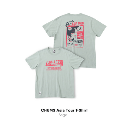 CHUMS Asia Tour T-Shirt | CHUMS