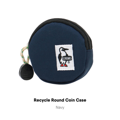 Recycle Round Coin Case l CHUMS