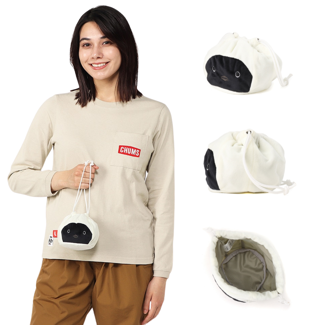 Fluffy Booby Petit Pouch l CHUMS